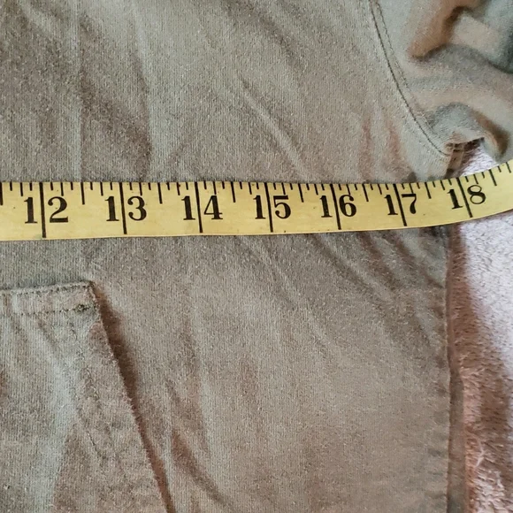 Kids Olive Hoodie with Graphic Sleeves - Picture 4 of 12